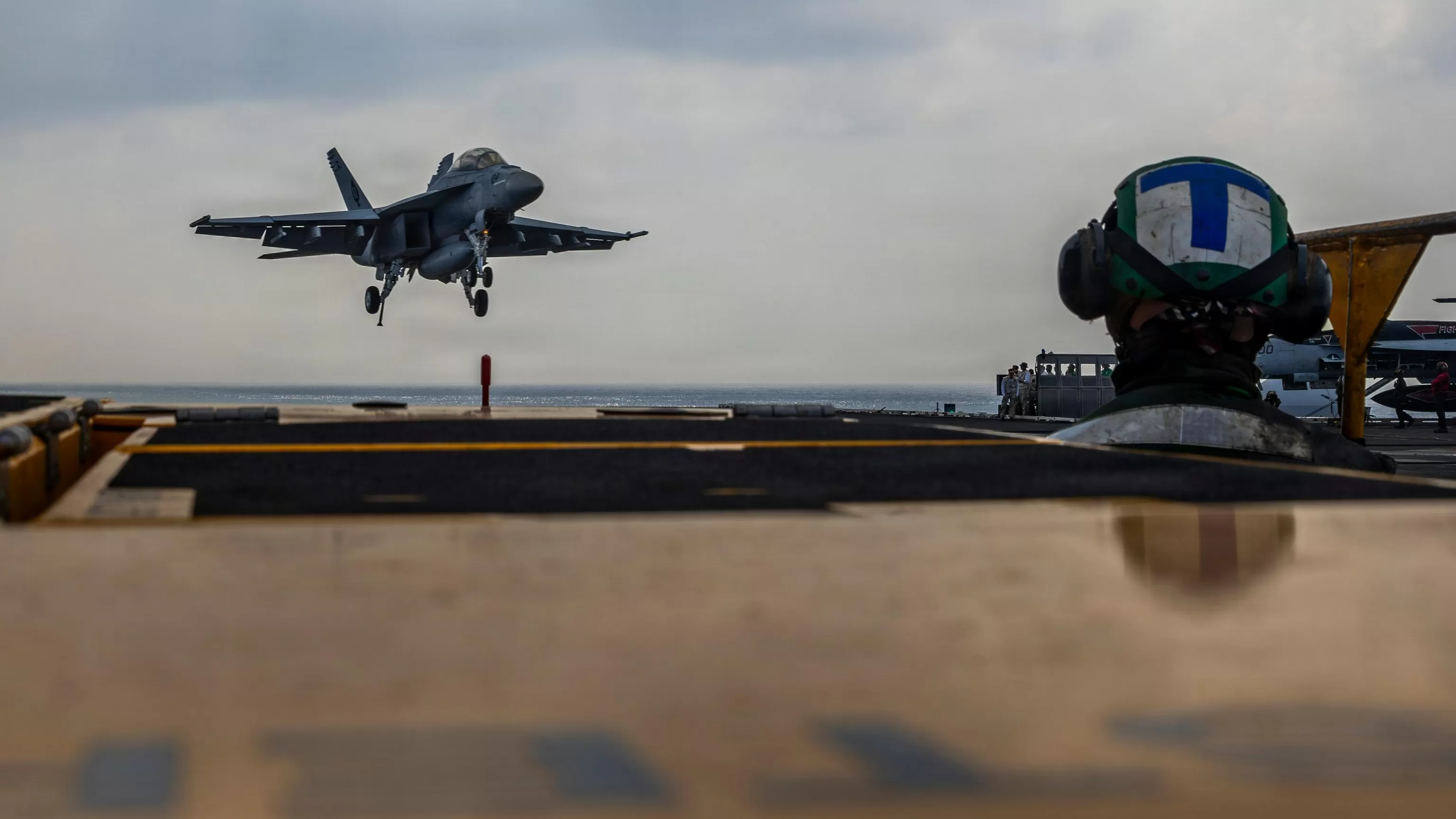 US aircraft carrier arrives in the Middle East as tensions with Iran remain high