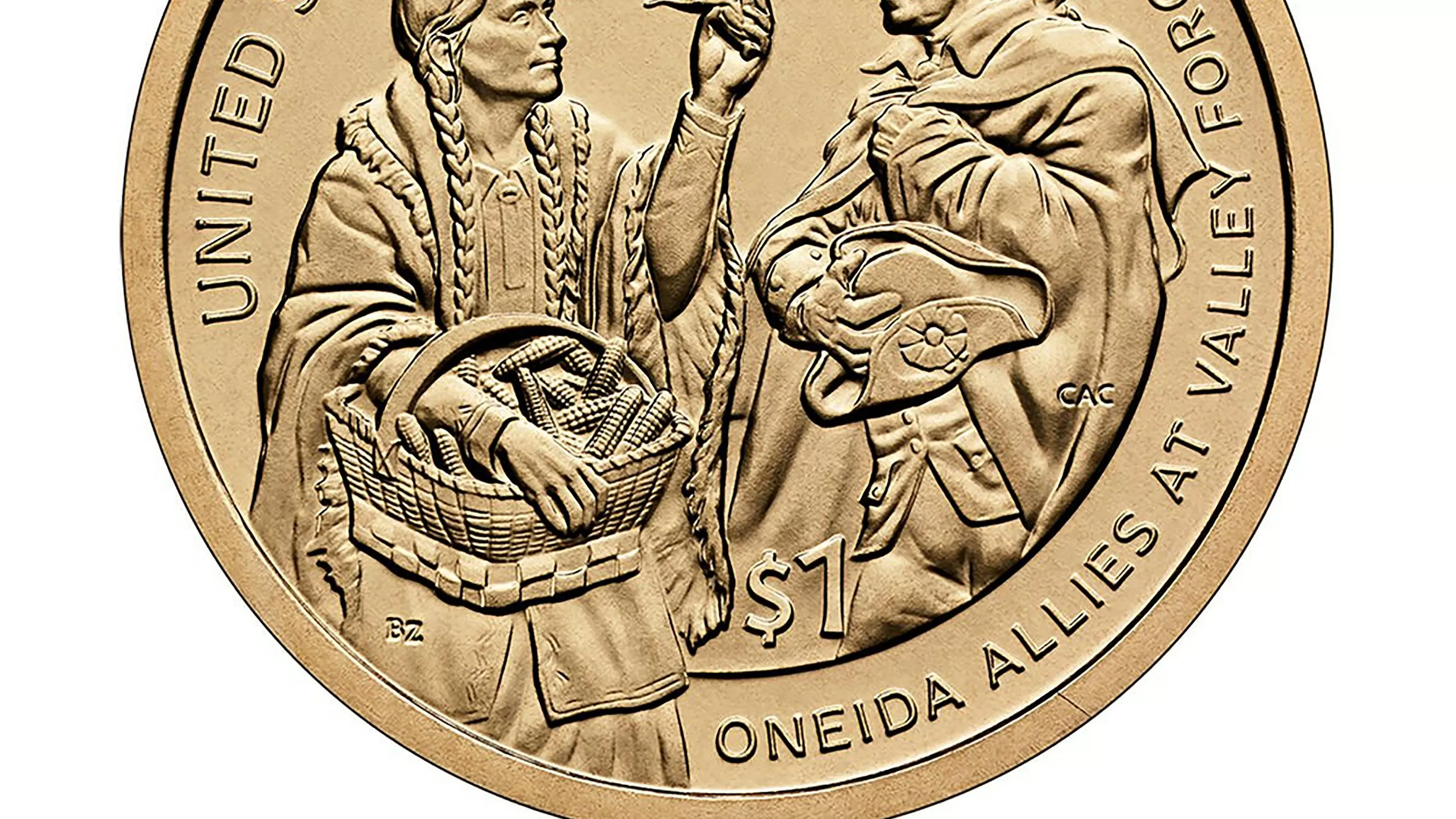 Polly Cooper, Oneida woman who helped save Washington's army, is honored on $1 coin
