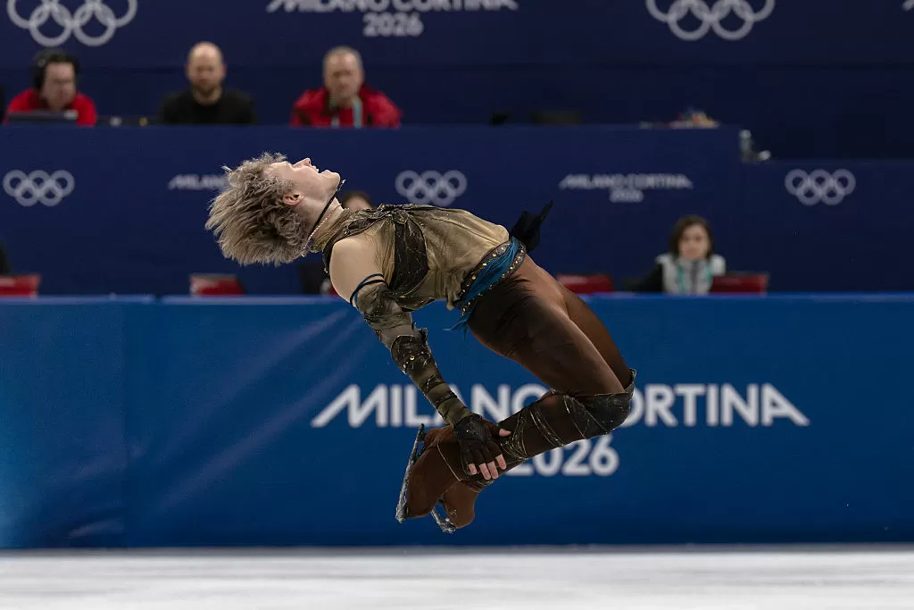 ‘Quad God’ Ilia Malinin Leads in Men’s Skating Short Program