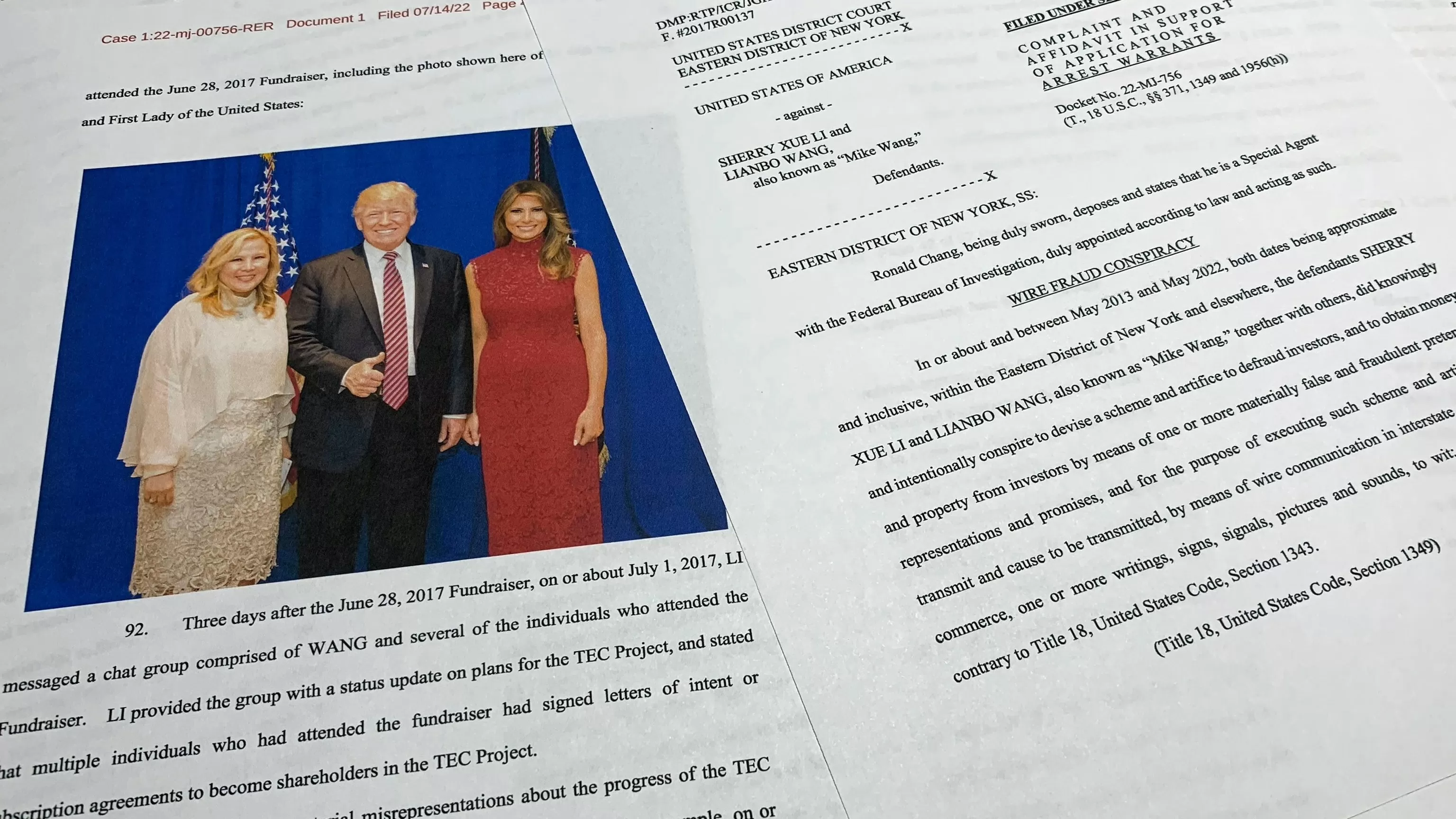 Woman who duped investors, funneled money to Trump fundraiser gets 9 years in prison