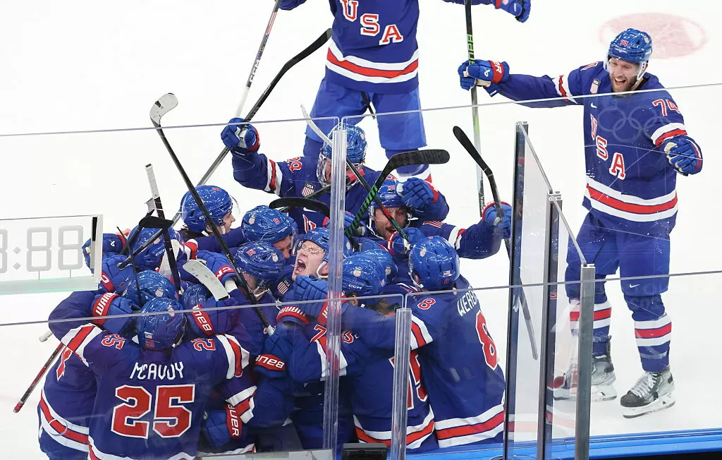 Quinn Hughes Sends Team USA to the Men’s Hockey Semis With an Overtime Rocket