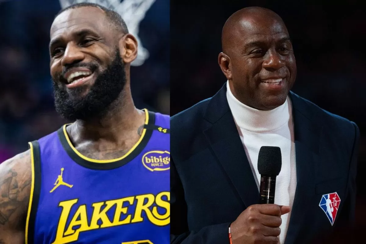 Magic Johnson, LeBron James Send Heartwarming Message to Lakers Legend on Special Day