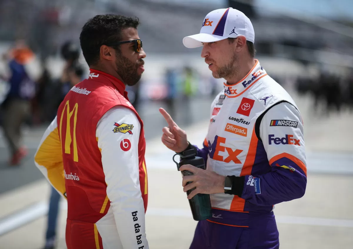 Denny Hamlin Runs Out of Mercy as He Sets Expectations Straight for Bubba Wallace & Co. in NASCAR 2026