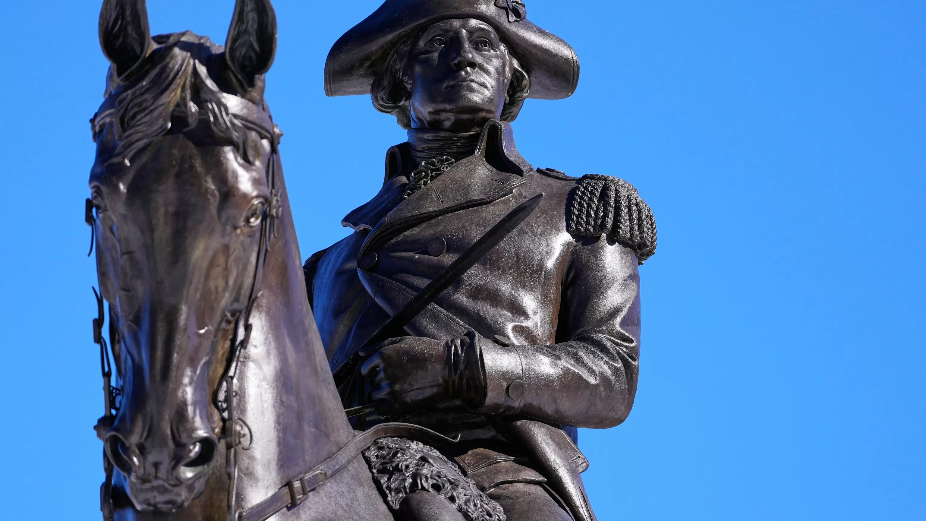 No, George Washington didn't have wooden teeth. Yes, he led the Siege of Boston