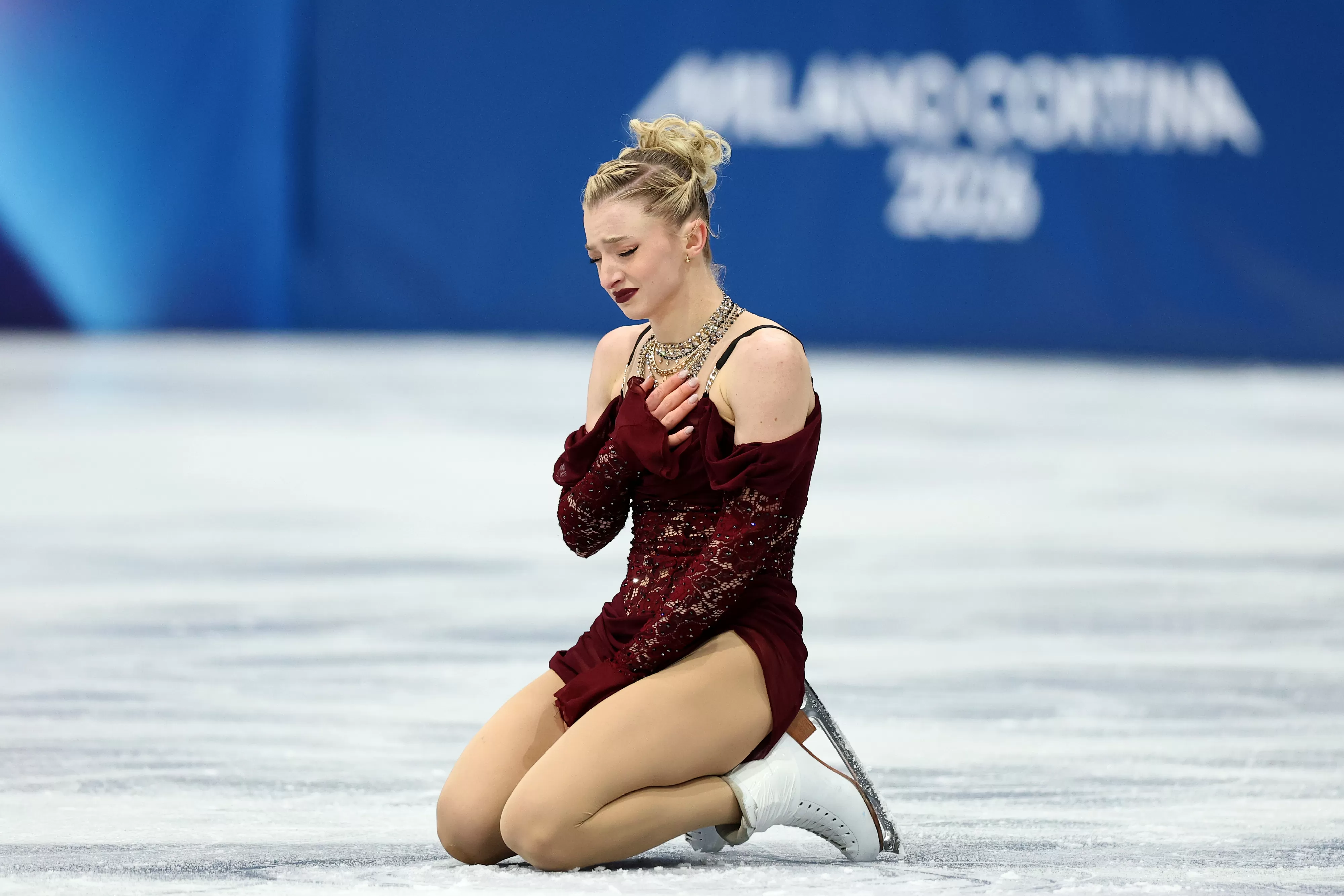 Amber Glenn Receives Supportive Message from Olympic Legend