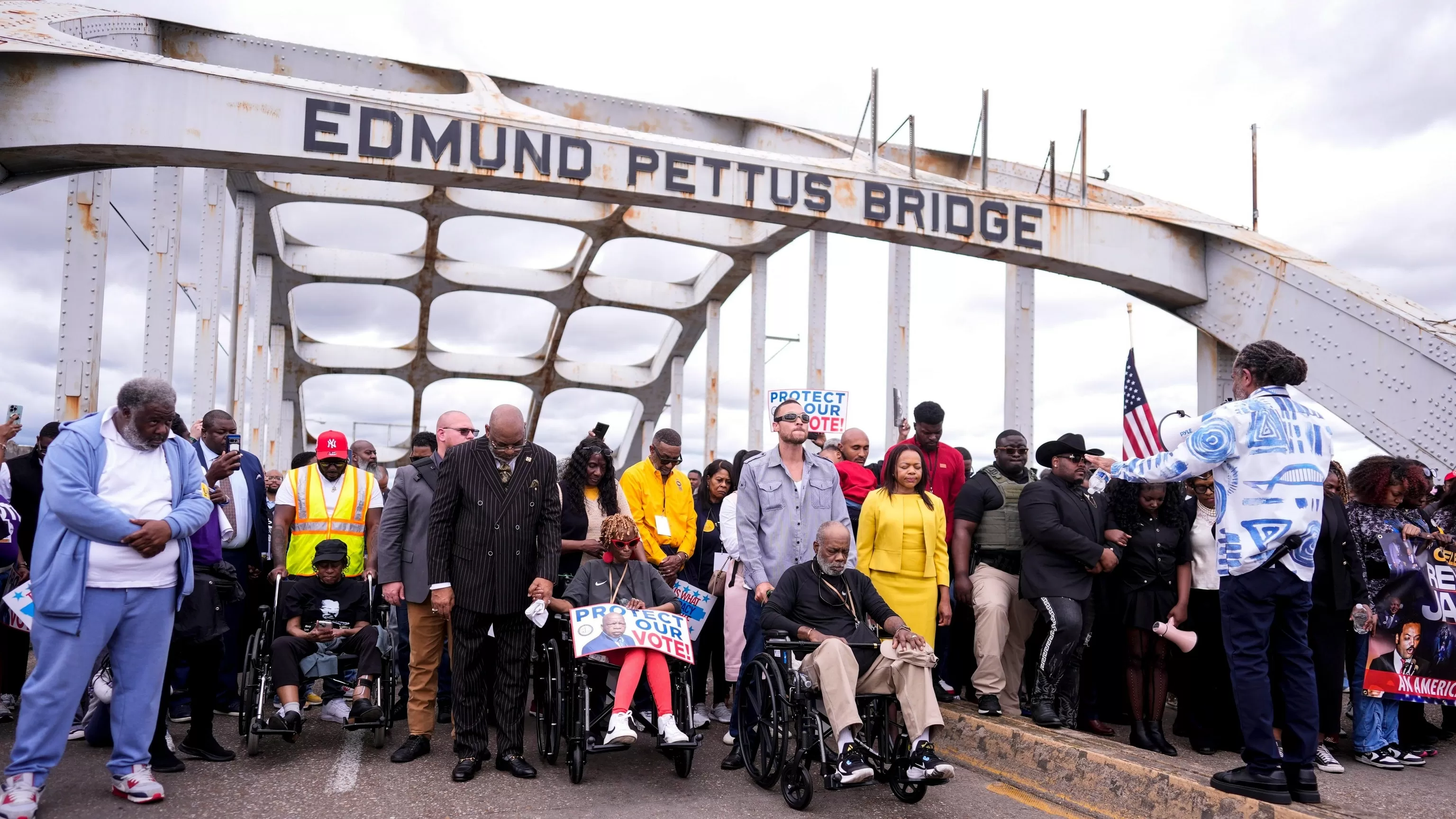 On 61st anniversary of Bloody Sunday, worries about the future of voting rights and calls to action