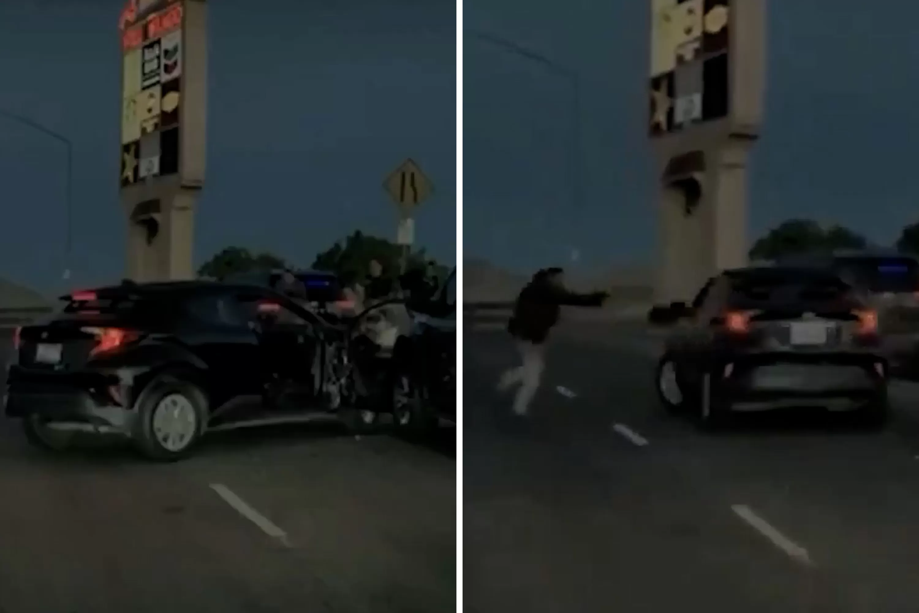Footage Shows ICE Shooting Incident in California