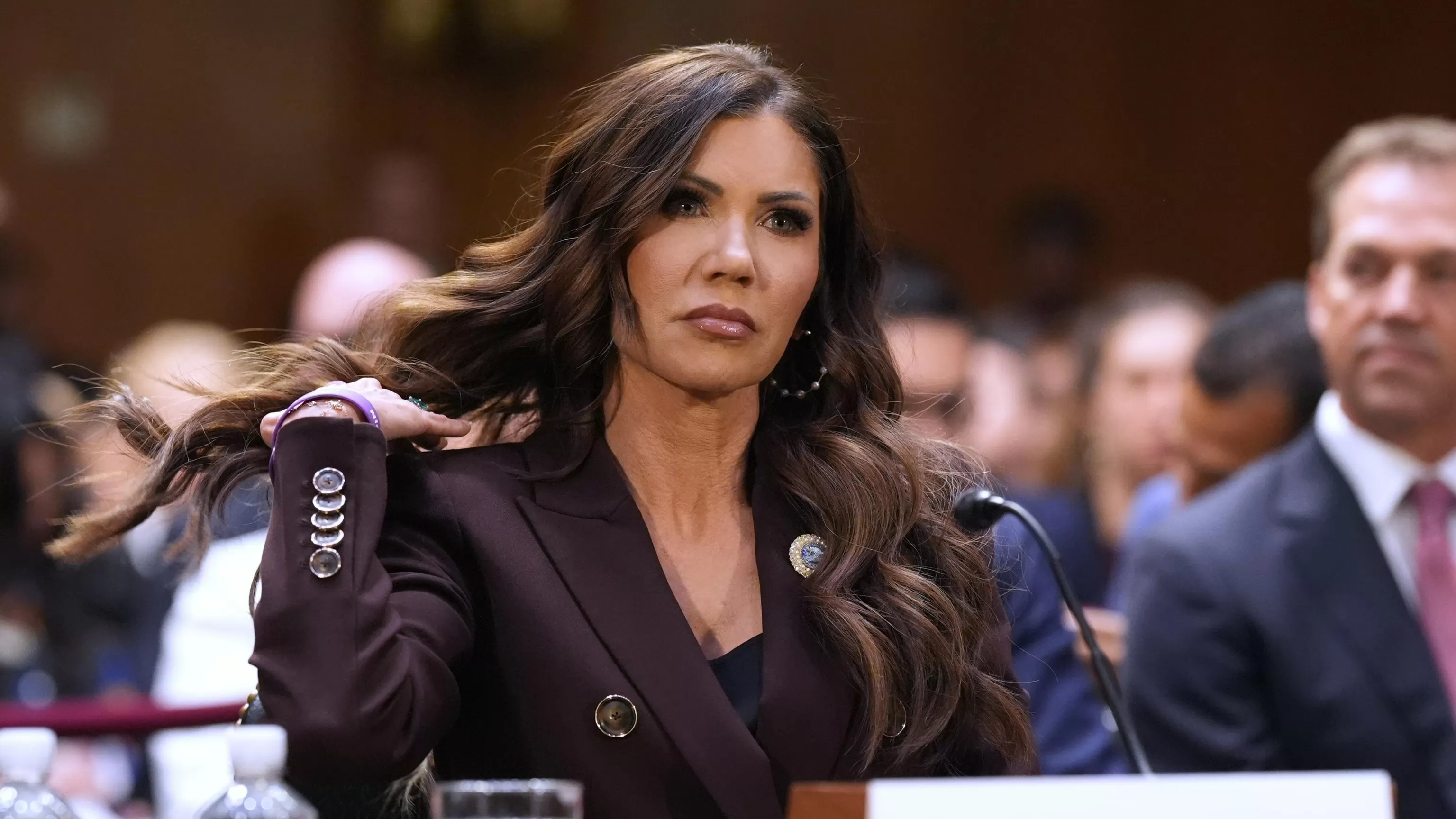 Man who swiped Noem's purse in a DC restaurant is sentenced to 3 years in prison